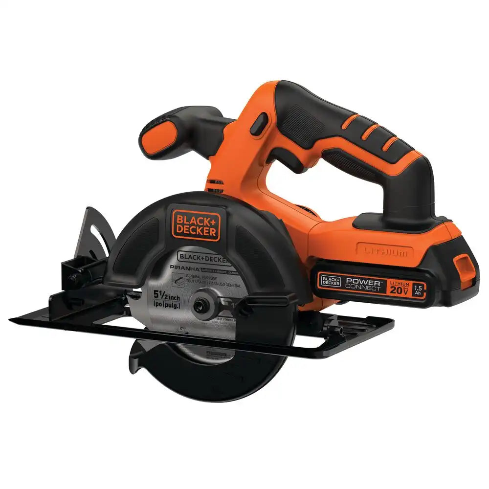20V MAX* POWERCONNECT™ 5-1/2 Inch Cordless Circular Saw, Battery and Charger Included